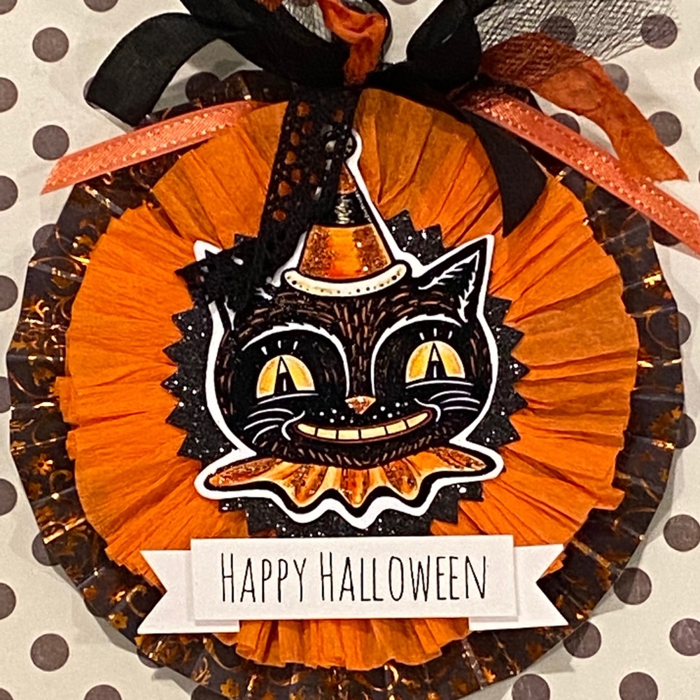 Halloween Rosette